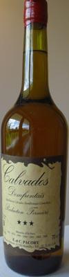 Calvados DOMFRONTAIS PACORY, den med æbler og pærer, 3***, 4 år, 70cl42% 